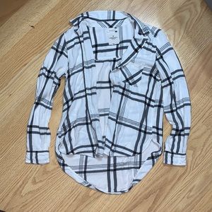 Black and white flannel